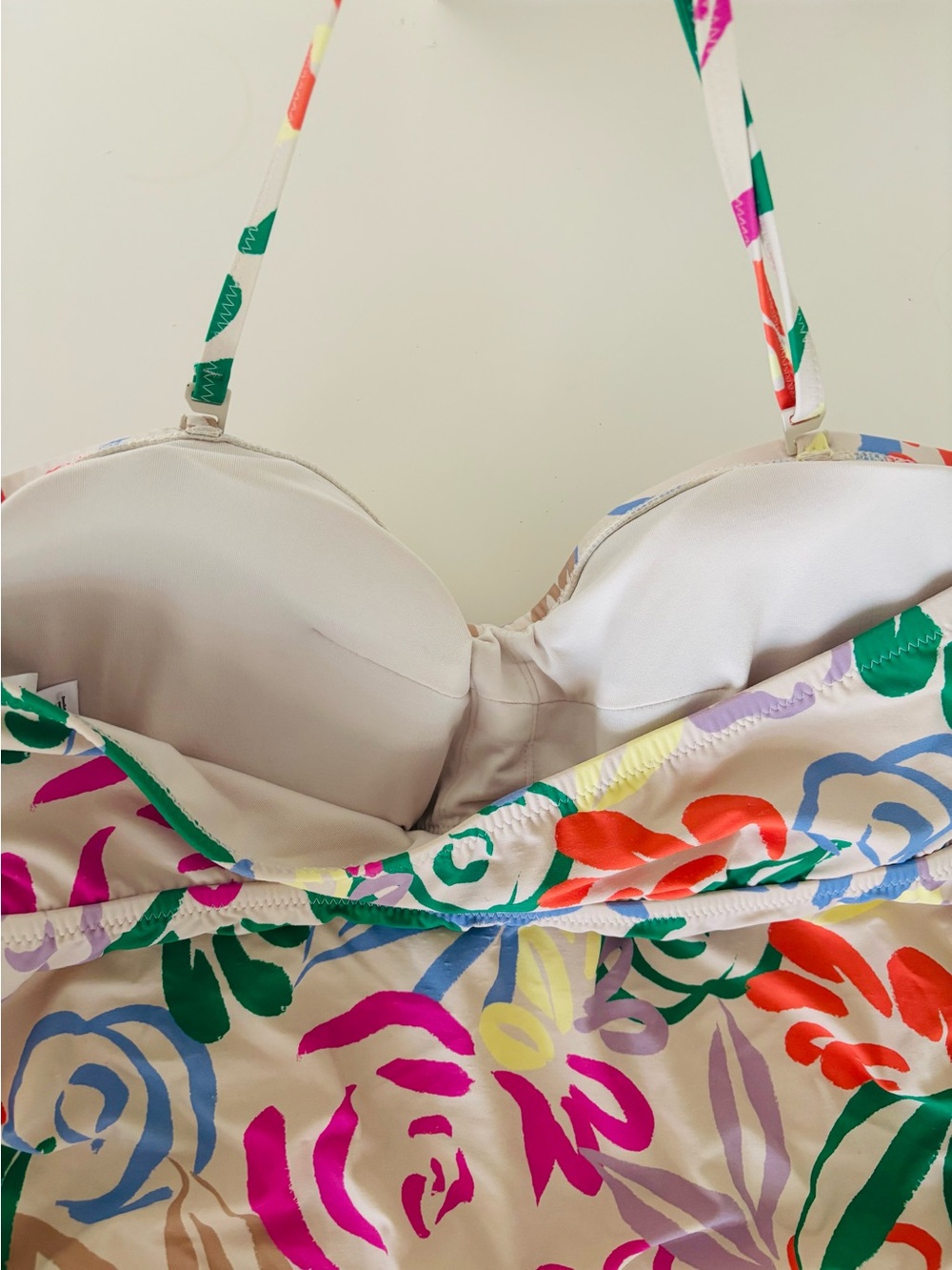 GAP Maternity Two-Piece Tankini Swimsuit - Fun and colorful! Large - Picture 3 of 8